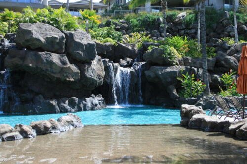 Ho'olei Wailea pool/waterfall